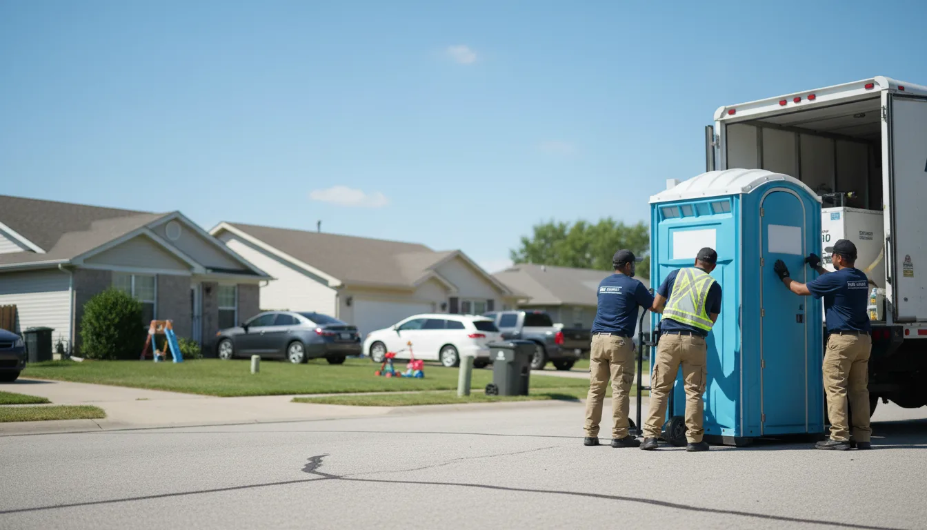 Standard Porta Potty Rentals in Riverton, IL near me